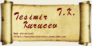 Tešimir Kuručev vizit kartica